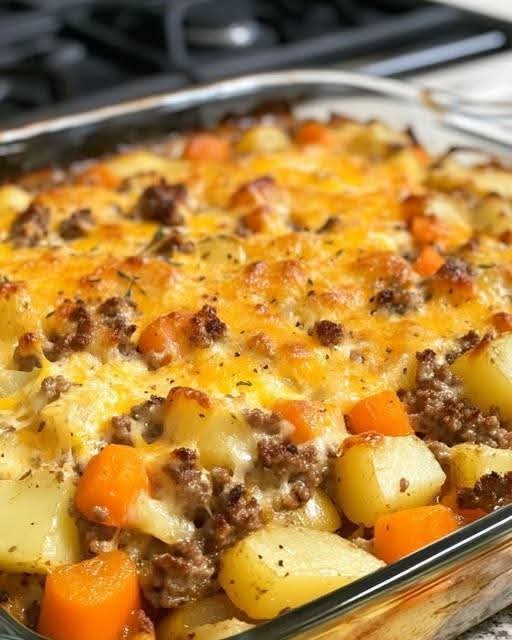 Amish Hamburger Casserole – A Hearty, Old-Fashioned Classic That Fills Your Home With Comfort