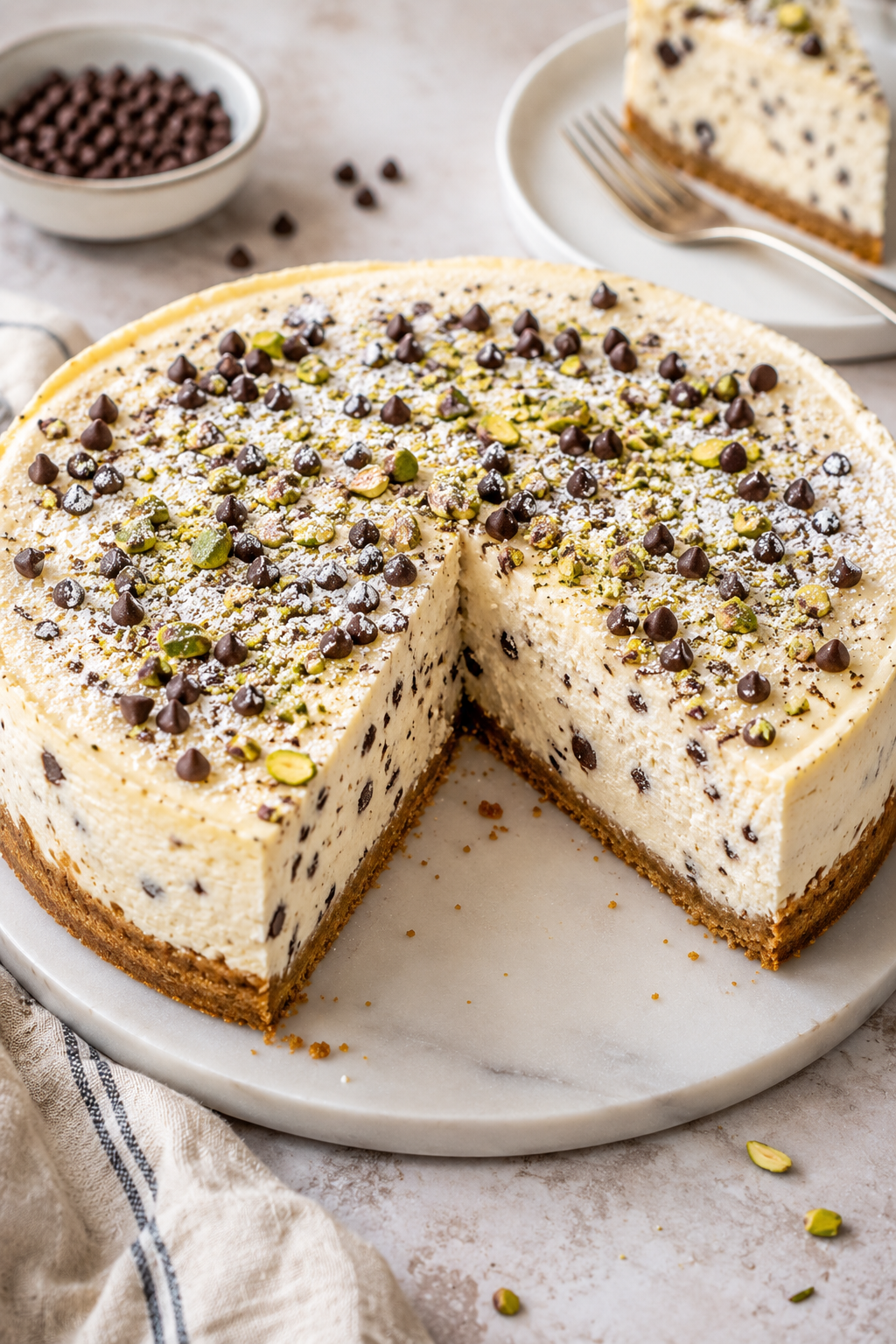 Easy Cannoli Cheesecake – No Water Bath, No Fuss, All the Creamy Italian Flavor